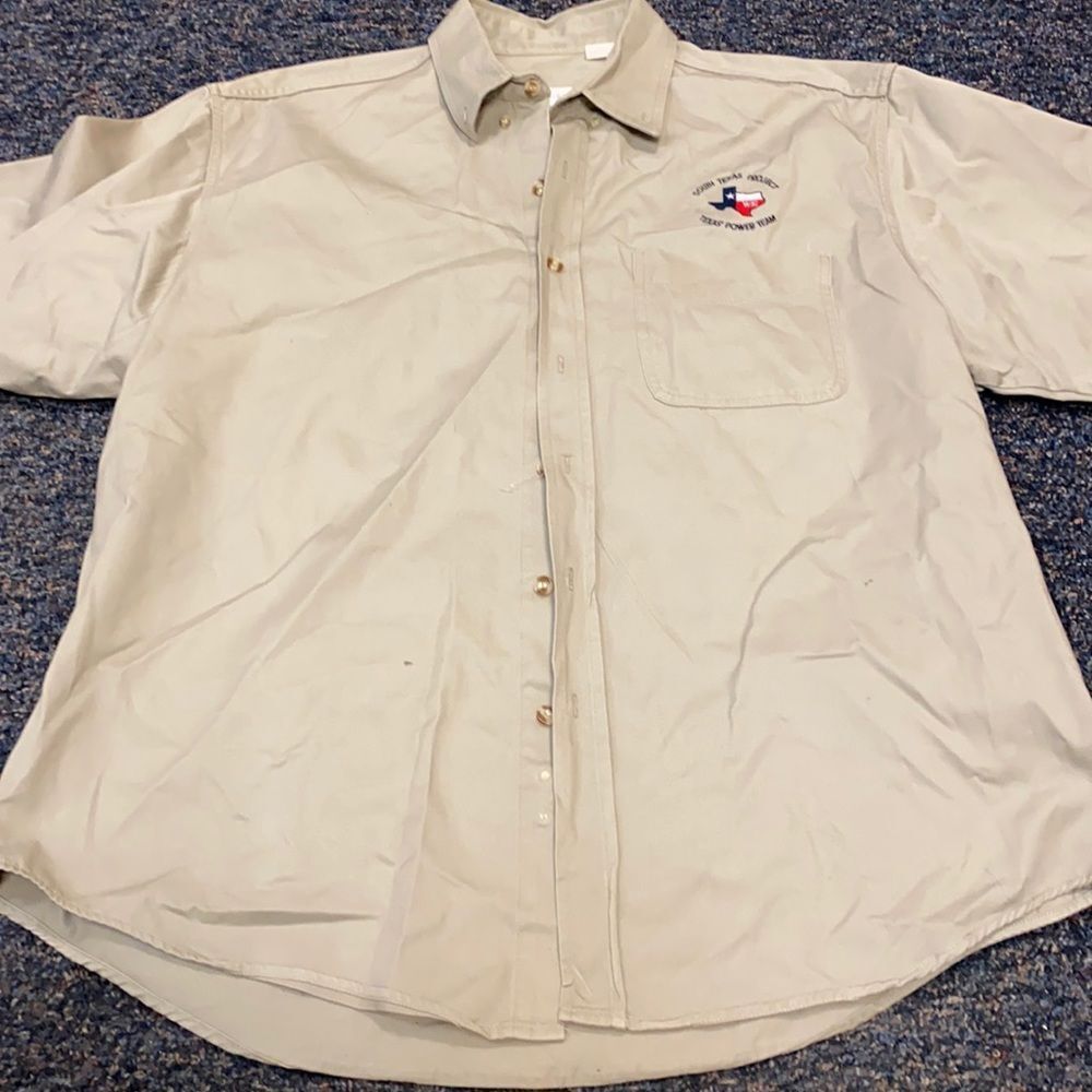 Top Choice Heavy Duty Button Down shirt sz. XL